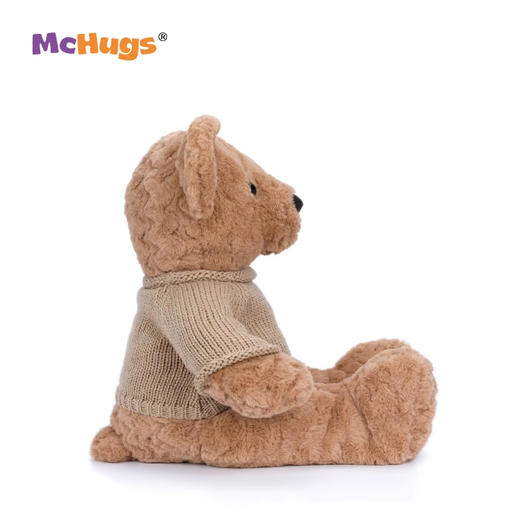 McHugs棕色熊毛绒玩具可加热小热偶薰衣草味抱枕安抚公仔生日礼物 商品图3