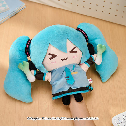 【GSC现货】初音未来绒绒系列毛绒手偶玩偶MIKU应援葱款GSM 商品图2