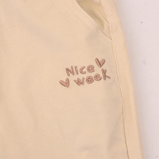 棉果果春季新品商场同款女童直筒裤M122200425100 商品图4