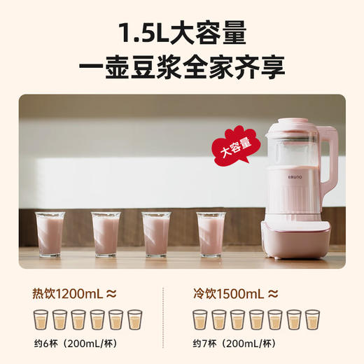 【小家电】RUNO破壁机家用全自动豆浆机非静音多功能婴儿料理机升级新款小裙摆破壁机 HF 商品图4