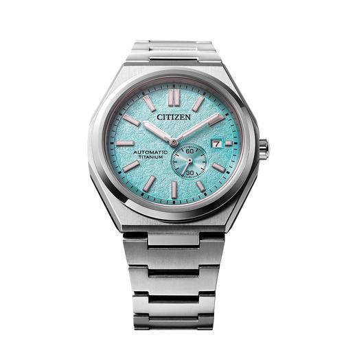 西铁城/CITIZEN新款机械表舒博钛腕表商务休闲男表NJ0180-80M 商品图2