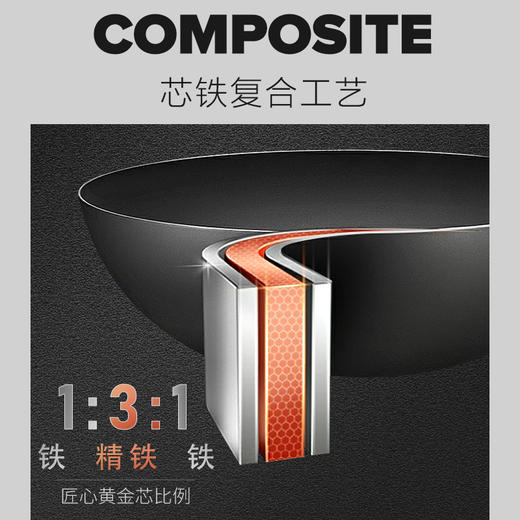 VELOSAN温仑山中华大铁锅32cmVE01001 商品图6