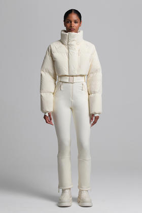 Cordova - Myoko Ski Suit - Alabaster - 女装 - 连体滑雪服 - 白色