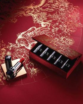迪奥花漾鎏金限量版口红礼盒，5个热门色，抢到就是赚！