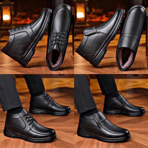 过年送礼首选 KAISER 软底好走路 软面不压脚背 头层牛皮高档礼遇  商务休闲爸爸皮鞋 商品图8