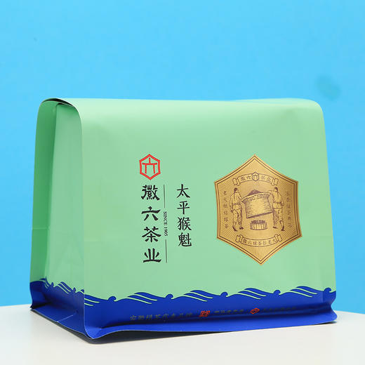 2024新茶上市徽六雨前太平猴魁口粮寻味300茶叶绿茶150g 商品图1