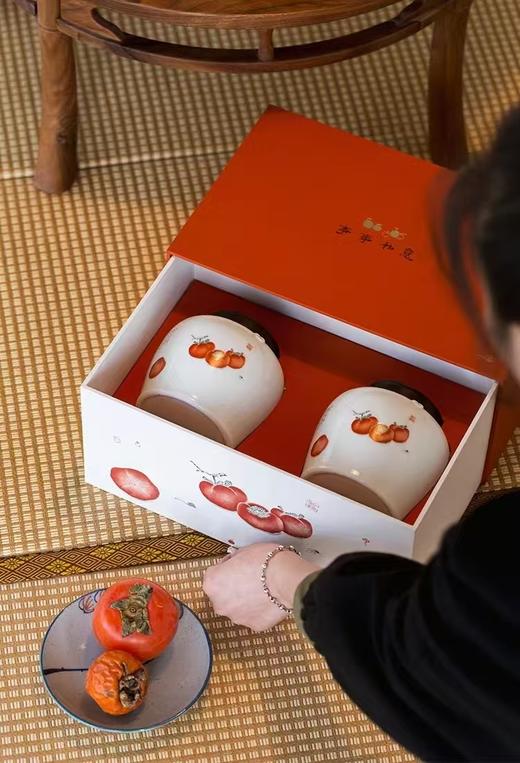 事事如意 双瓷罐 滇红礼盒 老凤庆180克*2罐 商品图4