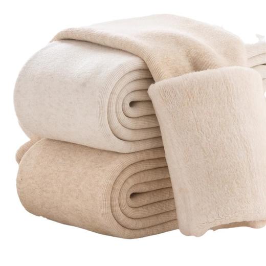 超厚打底裤女加绒加厚秋冬外穿燕麦色保暖踩脚冬季连裤袜 商品图4