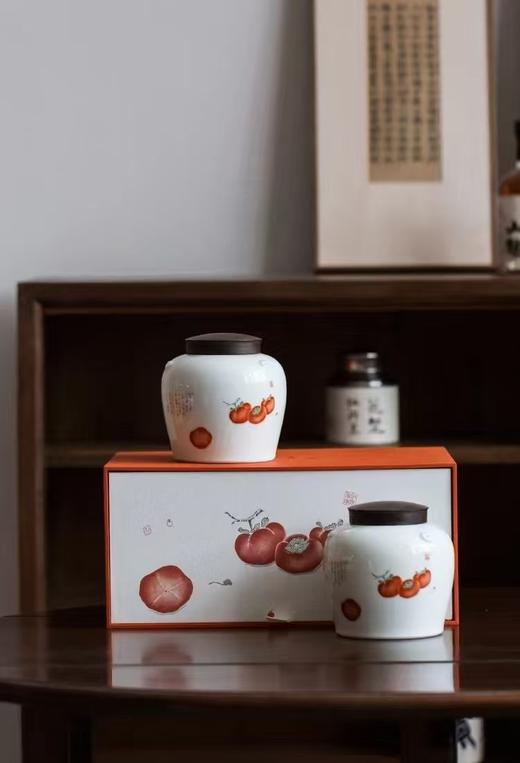 事事如意 双瓷罐 滇红礼盒 老凤庆180克*2罐 商品图1