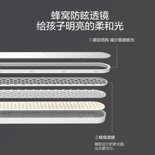 OPPLE欧普照明米格2M+长条经典设计护眼台灯 商品图1