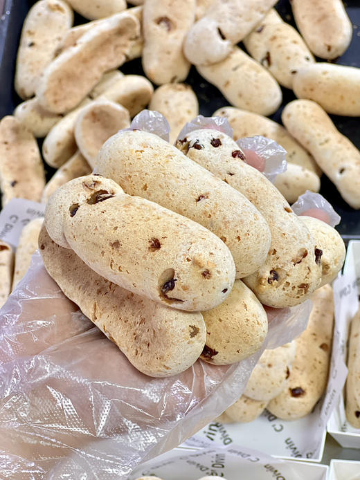 糯叽叽麻薯条一盒八到十支装哟(因为纯手工出品大小不一所以称净重120g为准)（抖音团购价9.9元） 商品图3