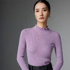 【高货QJ】全新升级【铂金会员367/天猫499/差价132】(04626) 洛诗琳半高领山羊绒女秋冬修身花瓣领纯色针织羊毛打底衫 商品缩略图0