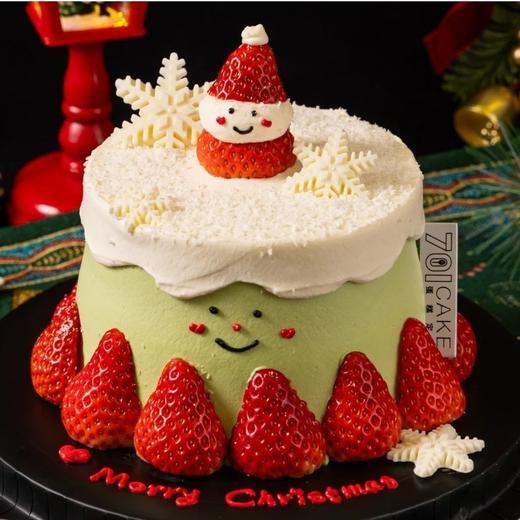 【草莓蛋糕圣诞小雪人】 商品图0