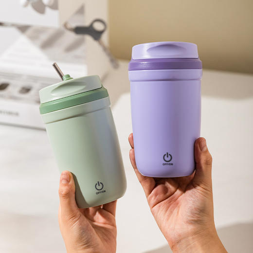 摩登主妇自动搅拌杯2024新款水杯摇摇杯电动咖啡杯子办公室豆浆杯 商品图5