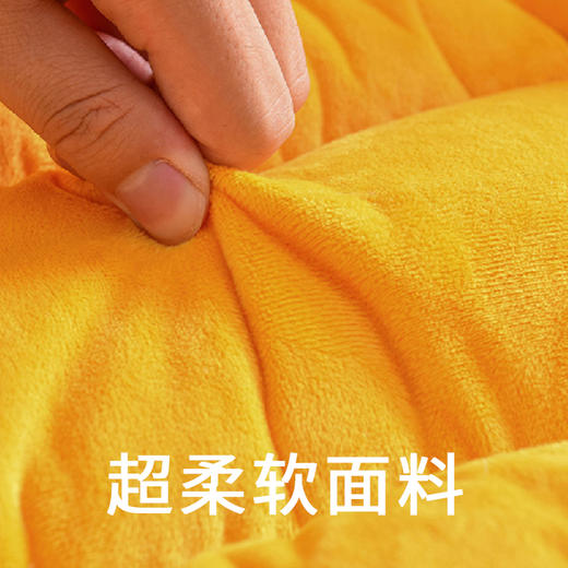 加热连体坐垫办公室椅子垫靠背一体发热座椅垫学生椅垫 商品图2