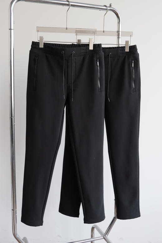 B0SS 秋冬特厚加绒防泼 小直筒长裤卫裤 WK776 商品图3