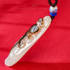 新疆国玉盟世玉羊脂玉挂件（吉祥动物）【带证书·顺丰物流】