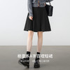 【内购】显瘦显腿长格雷系职场通勤自然腰A字百褶短裙-151Q58683 商品缩略图1