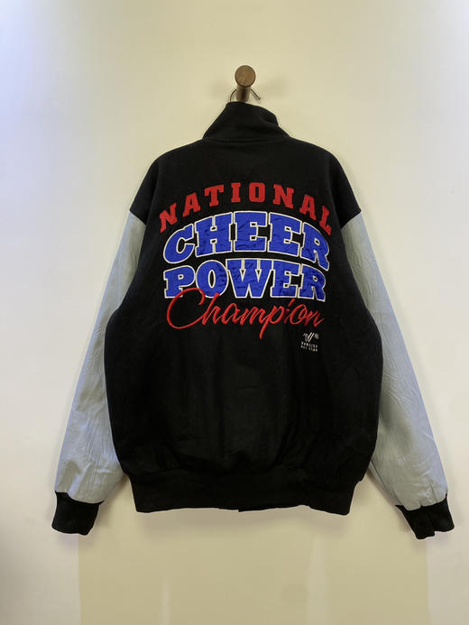 Y2K Vintage CHEER POWER 棒球外套 校队外套 休闲外套 _CJK(M) 商品图0