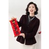 西子/【东韵】几何美学重工打缆收腰短呢子大衣/WTCY101 商品缩略图0