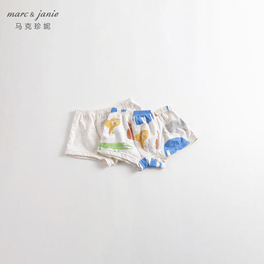 【两条装】马克珍妮男童儿童内裤平角内裤 宝宝内裤春秋款231267 商品图1