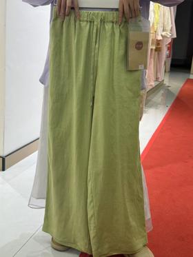 直筒裤(24709142-玉竹)