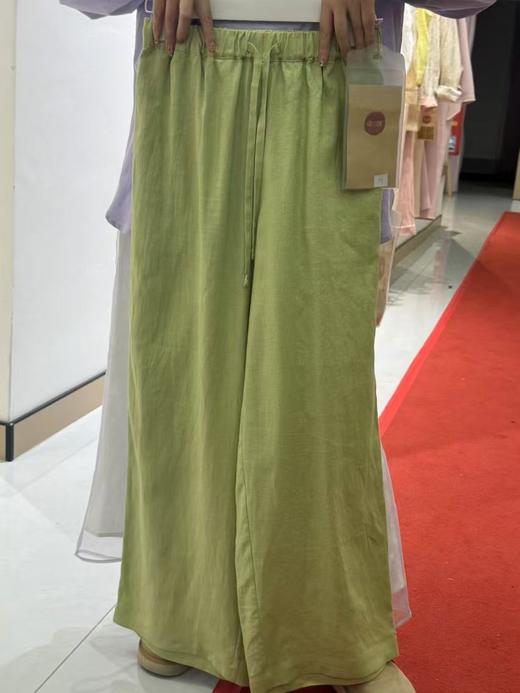 直筒裤(24709142-玉竹) 商品图0