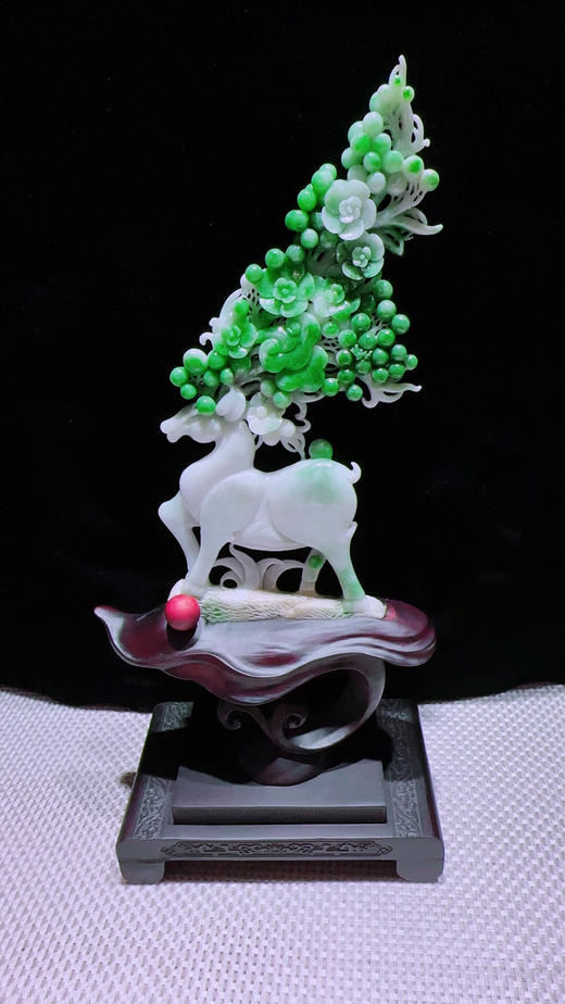 620723翡翠摆件【一路发财】 商品图4