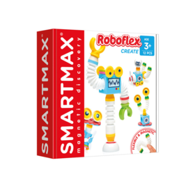 SMARTMAX 小小机器人 磁力棒 趣味主题 3岁+ 12PCS