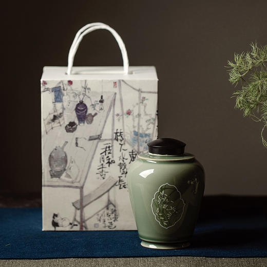 暮苍斋<窗兰丹秋茶叶罐> 商品图2