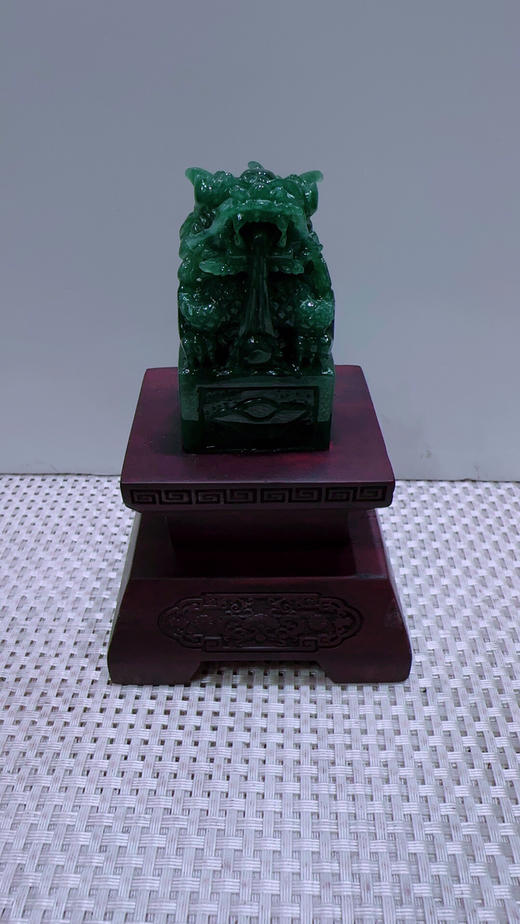 620720翡翠摆件【印章】 商品图2