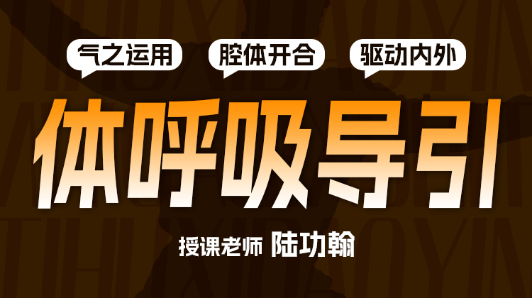 【体呼吸导引  】自学课程