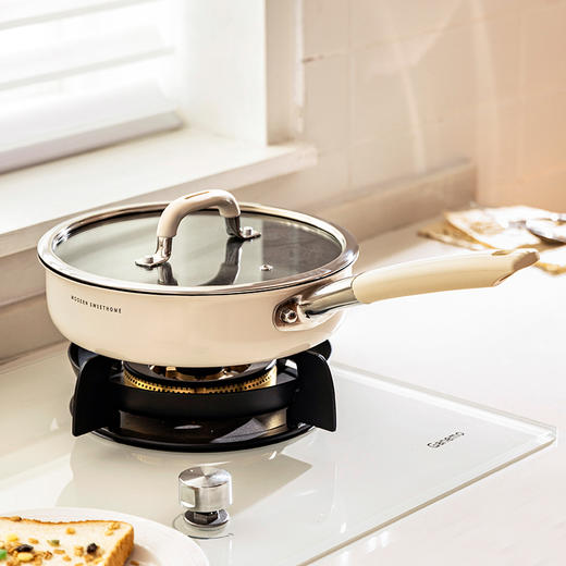 摩登主妇加深钛平底锅不粘锅家用牛排煎锅煎蛋锅电磁炉燃气灶专用 商品图0