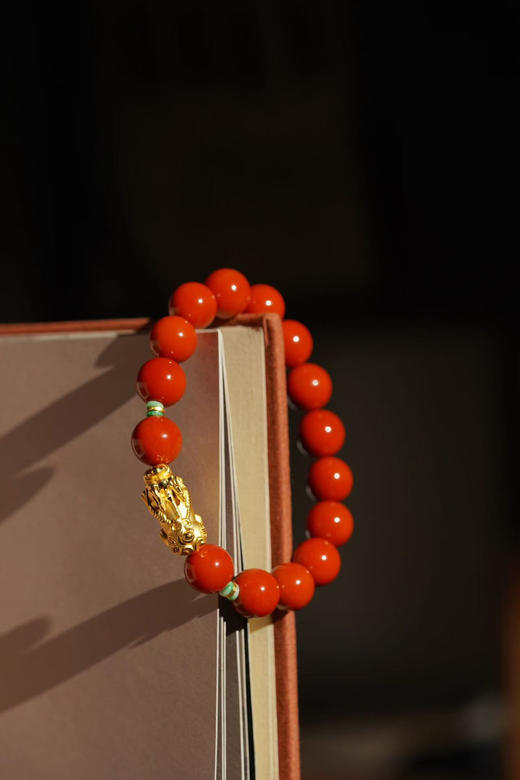 千足金南红貔貅 商品图11