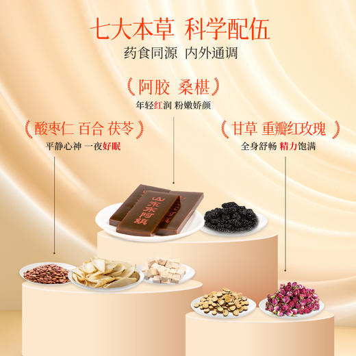 【买一赠一，到手两盒】福牌 速溶阿胶复合粉 阿胶添加量≥30% 90g/盒（30袋/盒）阿胶粉 即冲即溶 商品图6