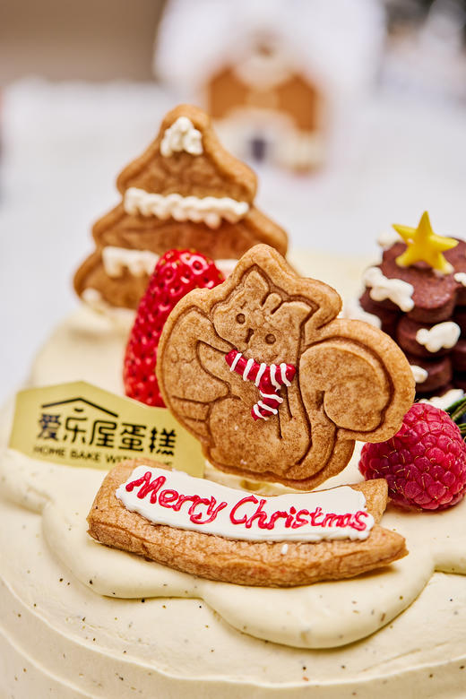 雪夜小松鼠蛋糕 商品图2