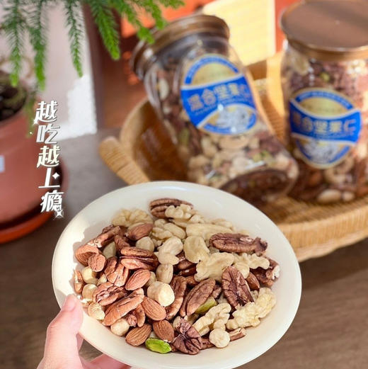 【混合坚果仁 紫衣腰果 原色开心果】本色 本香 本味 个头饱满 酥酥脆脆 年货必备 商品图2