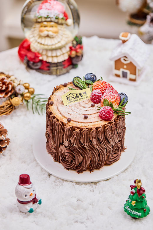 黑巧树桩蛋糕 商品图1