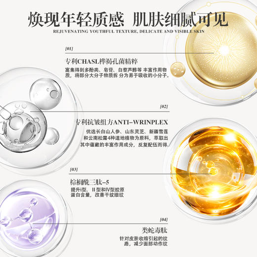 润芳可凝莳新颜霜50g美容院正品直发补水保湿紧致抗皱淡化细纹 商品图3