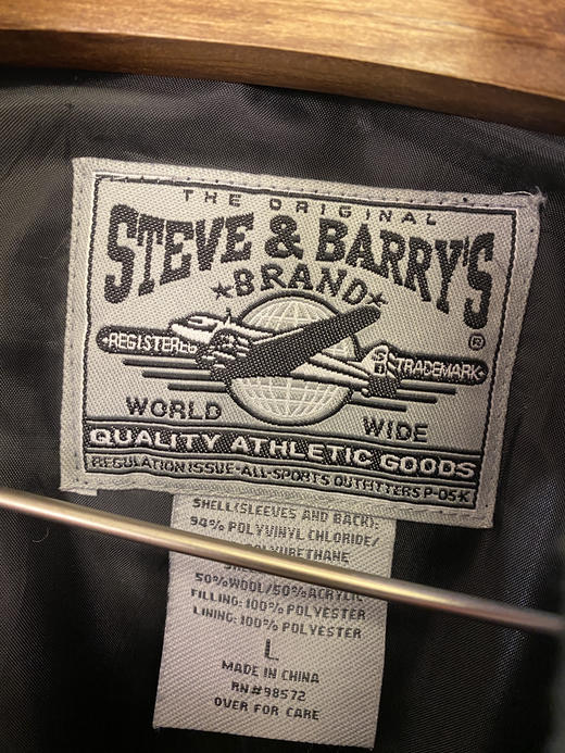 Y2K Vintage STEVE & BARRY’S 棒球外套 校队外套 休闲外套 _CJK(L) 商品图2