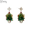 1F【Riotlily艾特里里】Riotlily/艾特里里甜意之旅系列耳环多彩圣诞树雪花趣味耳钉耳坠 商品缩略图0