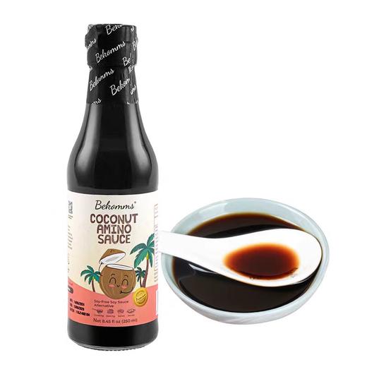 【贝科姆 椰子酱油】原装进口 天然无麸质无大豆调味汁一瓶装250ml 商品图1