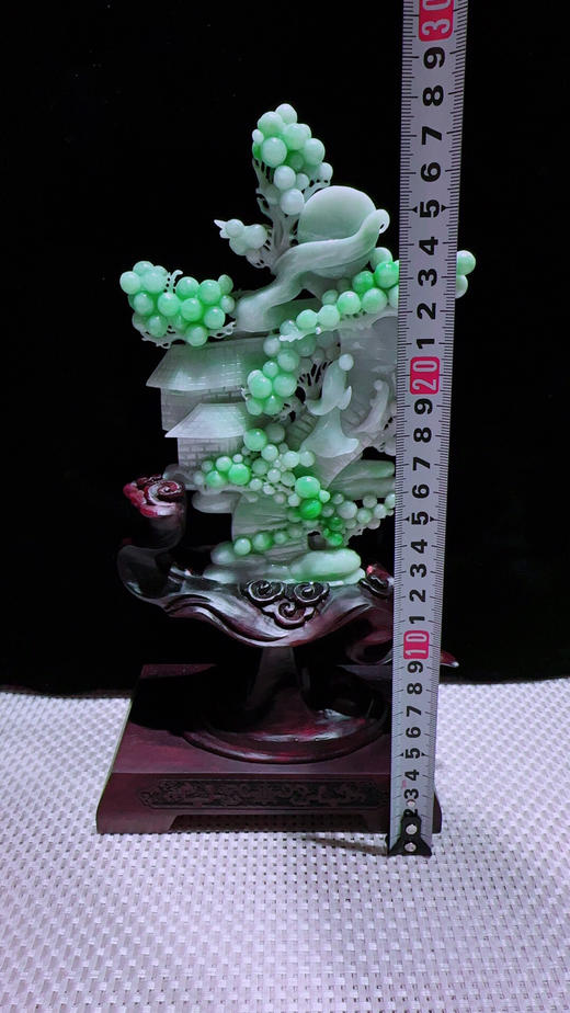 620726翡翠摆件【人生富贵 富贵满堂】 商品图2