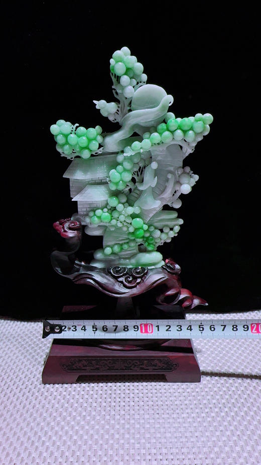 620726翡翠摆件【人生富贵 富贵满堂】 商品图1