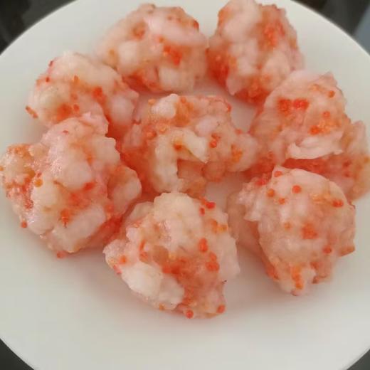 手工鱼籽虾滑🔥滑嫩爽口😋（含虾量90%）虾肉Q弹 鱼籽爆浆 真材实料 每一口都是扎实的虾肉与惊喜的鱼籽 宝宝辅食放心选 0添加 商品图4