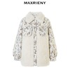 MAXRIENY优雅复古感环保皮草外套冬款提花羽绒服(货号:MC88DC779) 商品缩略图4