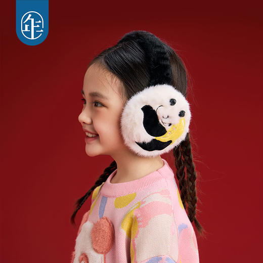 年衣儿童耳罩冬季保暖女童可折叠毛绒耳捂宝宝可爱耳包防寒女孩 商品图3