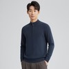 【100%绵羊毛】25早春男士半高拉链羊毛衫多色可选舒适好穿 商品缩略图1