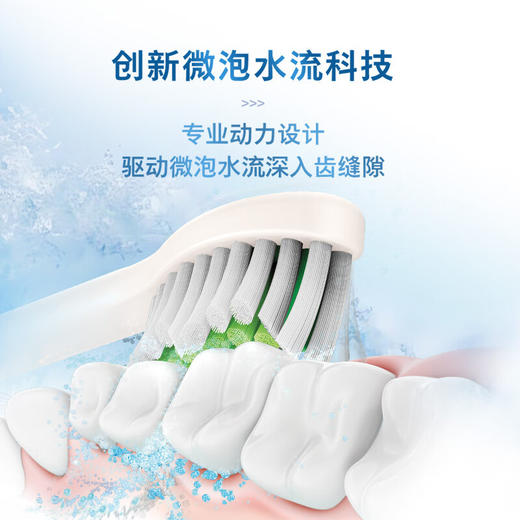 【飞利浦】电动牙刷 31000次/分钟强劲震频升级马达 高效清洁 3种模式 清除牙菌斑 HX2408/01 商品图0