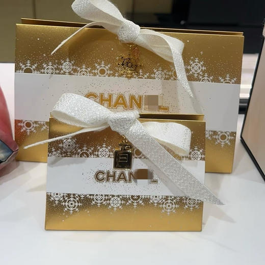 香奈儿圣诞限定包装袋 礼盒大号（可放100ml香水） 商品图0